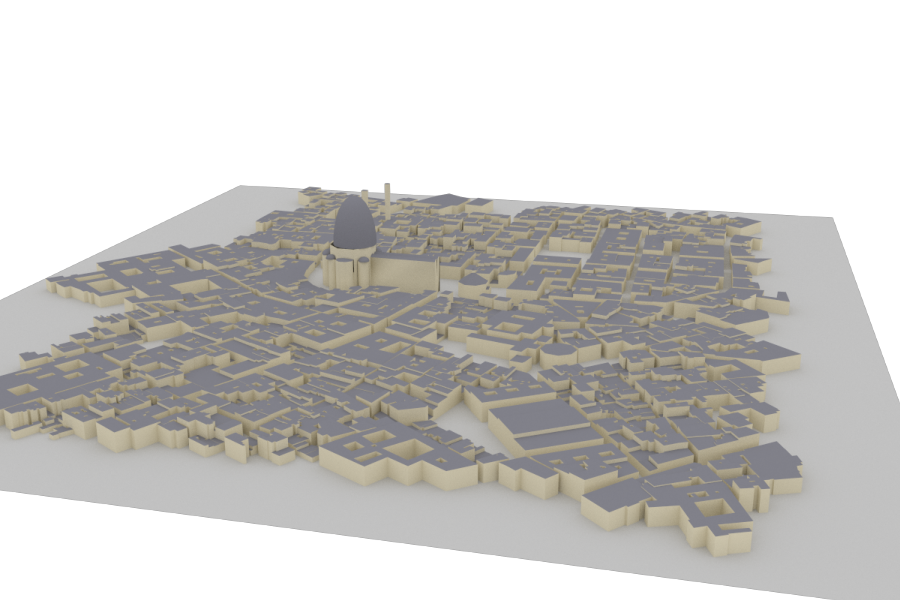 3D Map of Florence